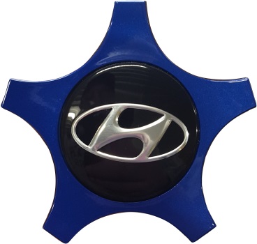 C70813BL Hyundai Veloster OEM Blue Center Cap #52960-2V000UU9